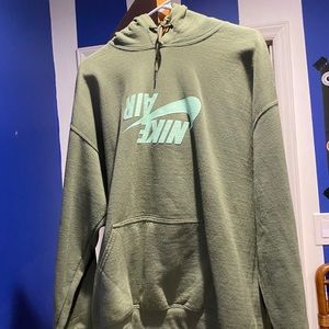 Travis Scott Cactus Jack Nike Air olive hoodie